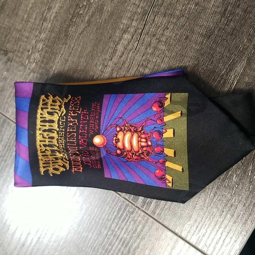 Vintage Fillmore West Jimi Hendrix Neck Tie Scarab Bill Graham NO#140